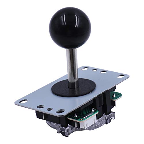 SJ@JX SJJX DIY Arcade Game Button and Joystick Controller Kit for Rapsberry Pi and Windows,5 Pin Joystick and 10 Push Buttons 823a mix black - Image 4