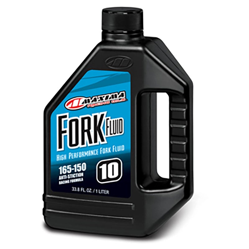 Maxima (59901-10) 165/150 Grade 10WT Zero Drag Formula Racing Fork Fluid - 1 Liter - Image 2