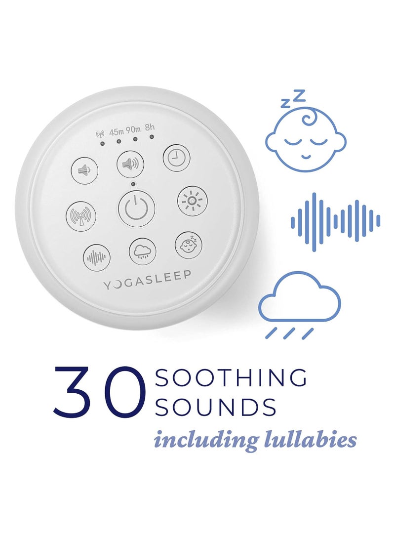 Yogasleep Duet White Noise Sound Machine & Night Light, 30 Natural Sounds, Bluetooth-Wireless Speaker for Travel, Office Privacy, Concentration, Sleep Aid for Adults & Baby, Registry & Nursery Gift - Image 2