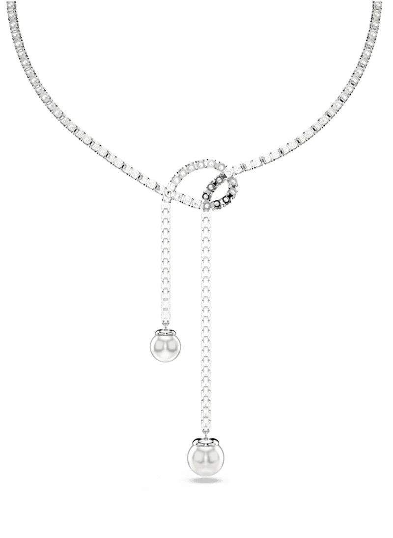 SWAROVSKI Matrix Pearl Detail Long Necklace