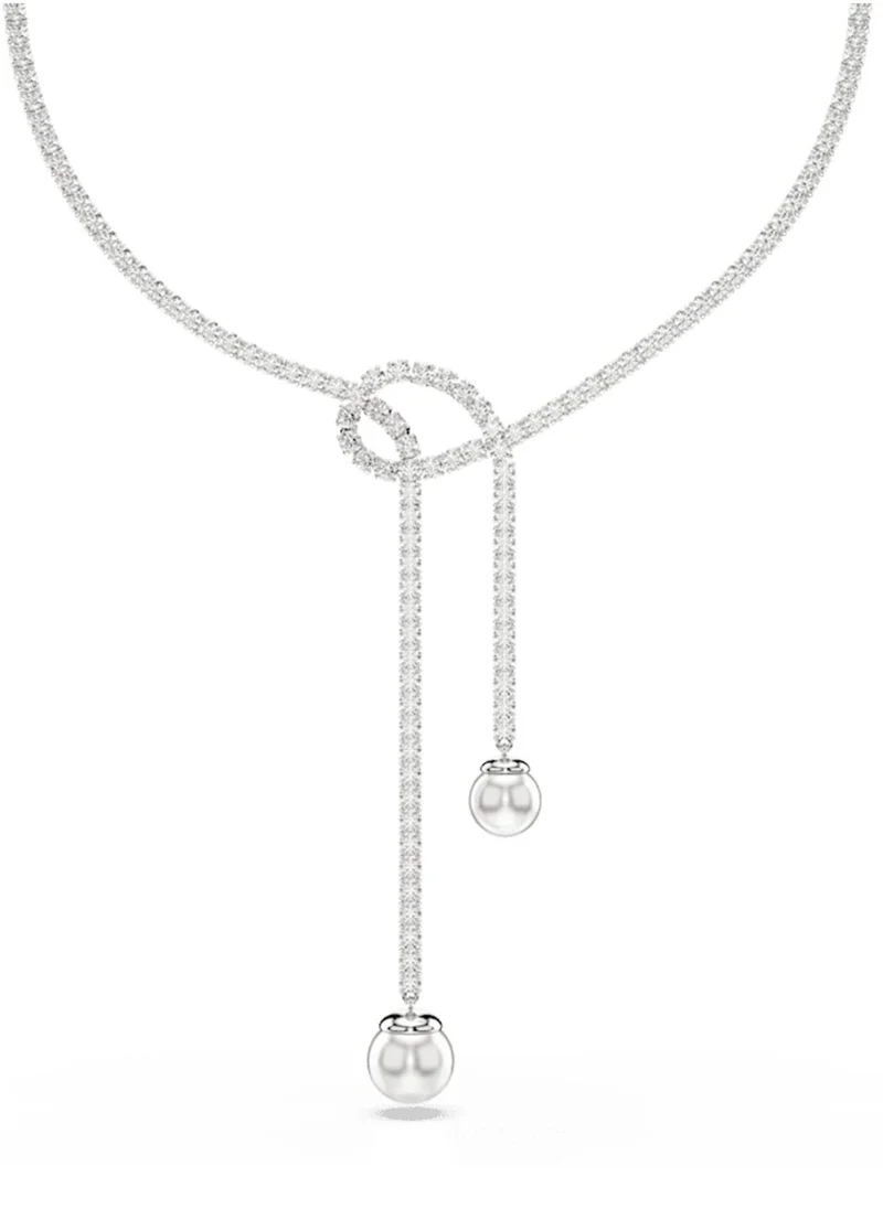 SWAROVSKI Matrix Pearl Detail Long Necklace