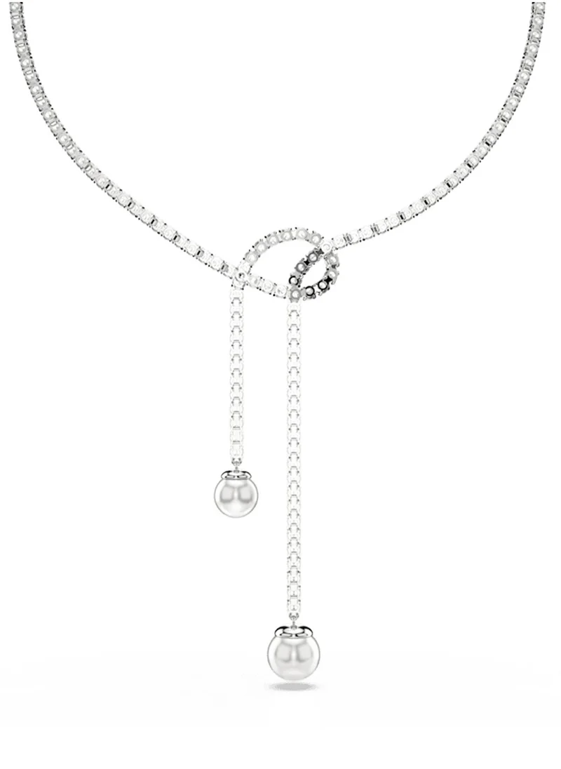 SWAROVSKI Matrix Pearl Detail Long Necklace
