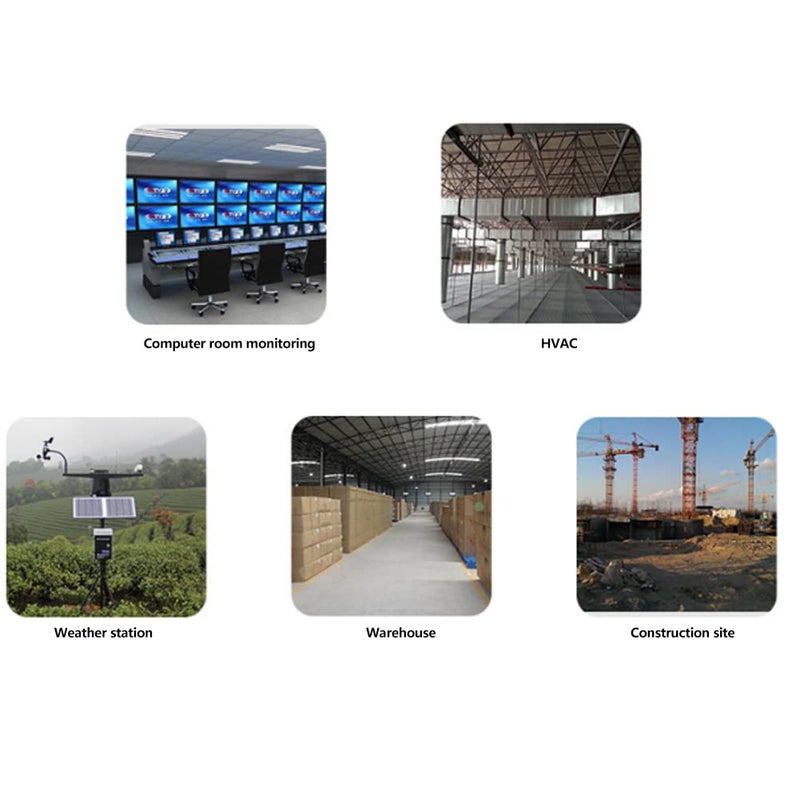 مسبار كابل استشعار درجة الحرارة والرطوبة سريع الاستجابة لمحطات الطقس وأنظمة التكييف والتهوية والتدفئة ومراقبة تربة الصوبات الزراعية - Image 3