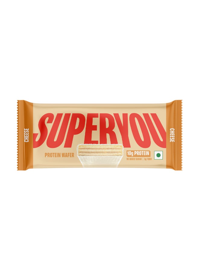 SuperYou Wafer Protein Bar-Cheese 40G (Pack of 10) - Image 1