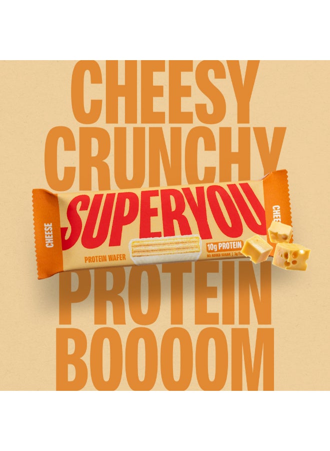 SuperYou Wafer Protein Bar-Cheese 40G (Pack of 10) - Image 2