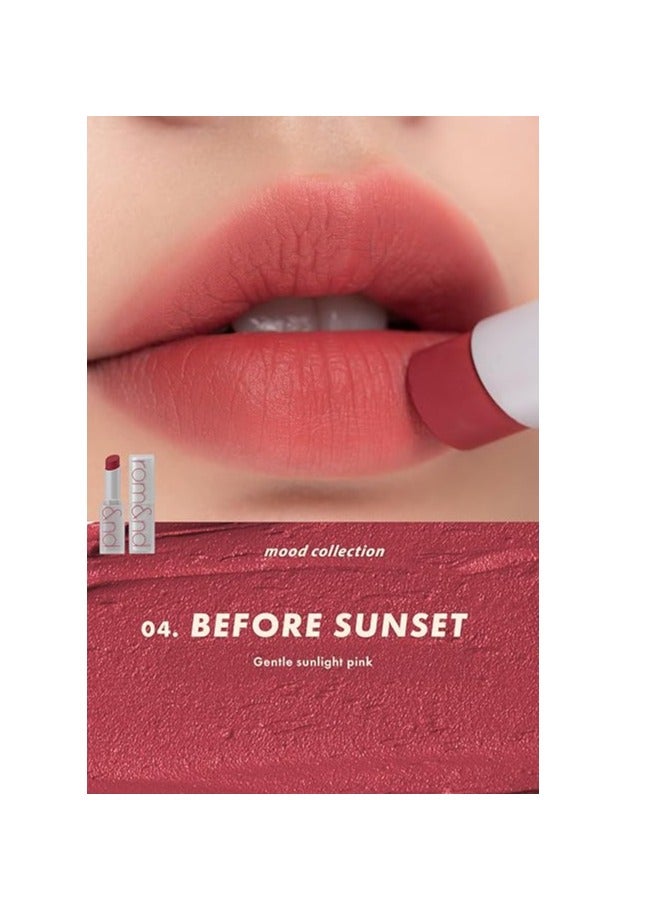 ROM و ND زيرو أحمر شفاه مطفي 04 بيفور صنست - Image 2