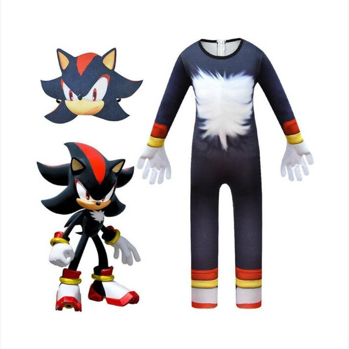 Sonic the Hedgehog Kids Cosplay Costume for Halloween