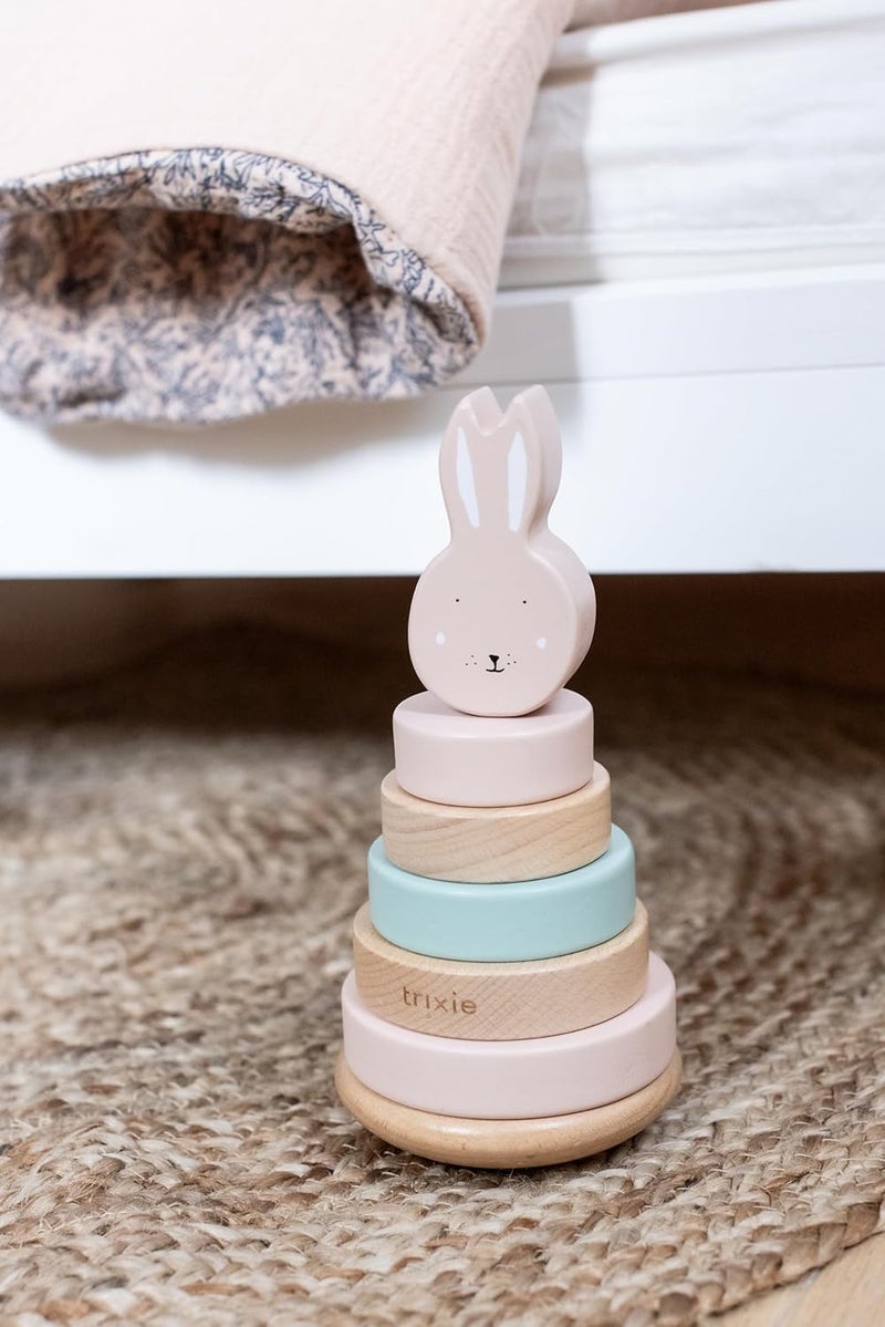Trixie Wooden stacking toy - Mrs. Rabbit - Image 5