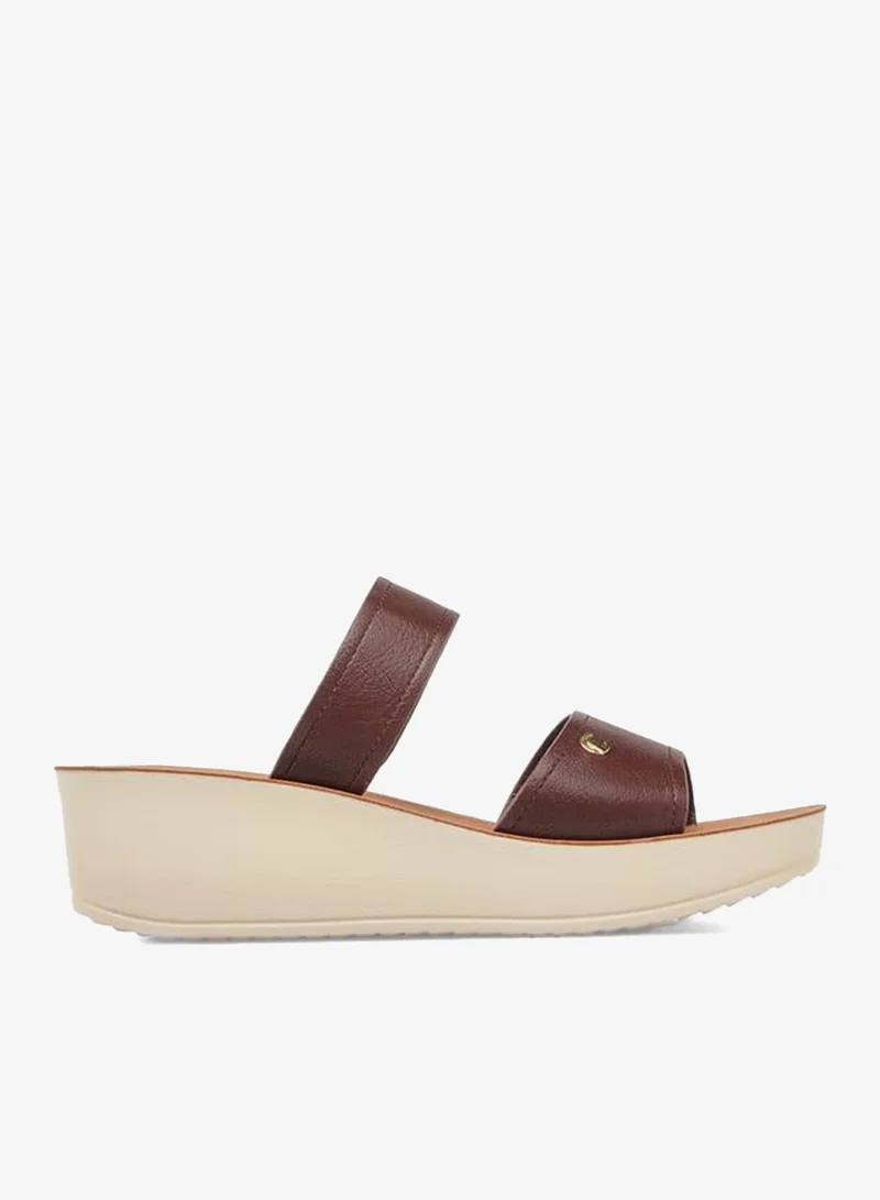 Le Confort Women Strap Detail Slip-On Platform Sandals