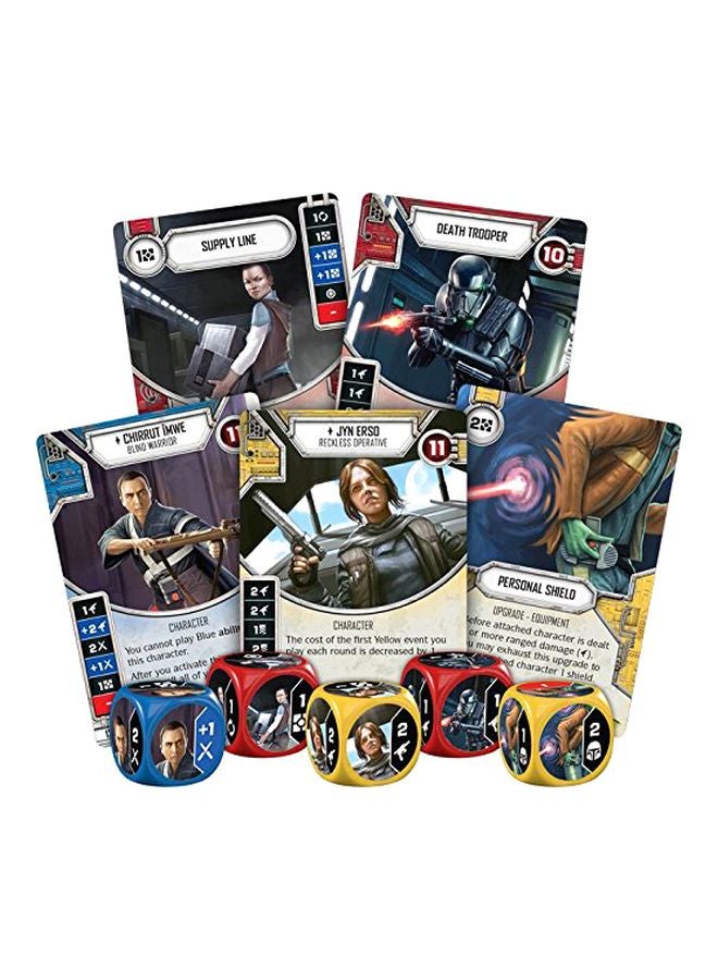 فانتزي فلايت غايمز Pack Of 36 Star Wars Destiny Spirit Rebellion Dice A Card Game FFGSWD04 - Image 1