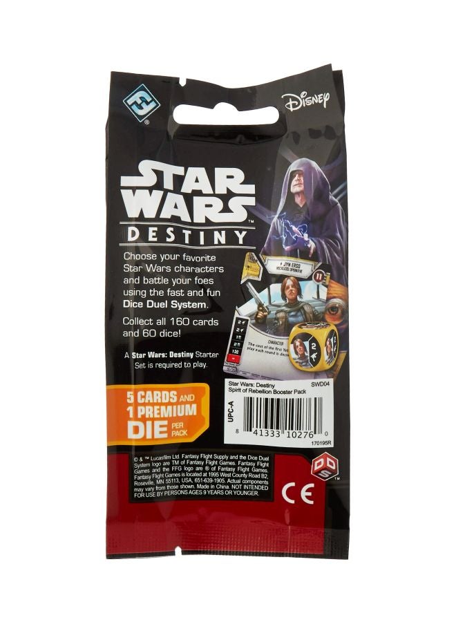 فانتزي فلايت غايمز Pack Of 36 Star Wars Destiny Spirit Rebellion Dice A Card Game FFGSWD04 - Image 3