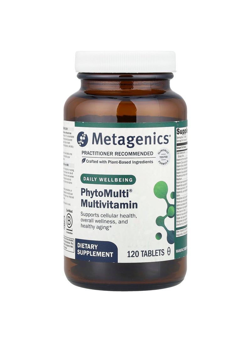 Metagenics PhytoMulti® Multivitamin, 120 Tablets