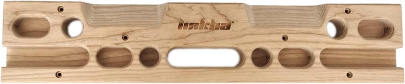 klarako Wooden Climbing Hangboard Slopers Grip Fingerboard Fingers Pinch Strength Trainer Rock Climb Forearm Training Board Grip Gripper - Image 3