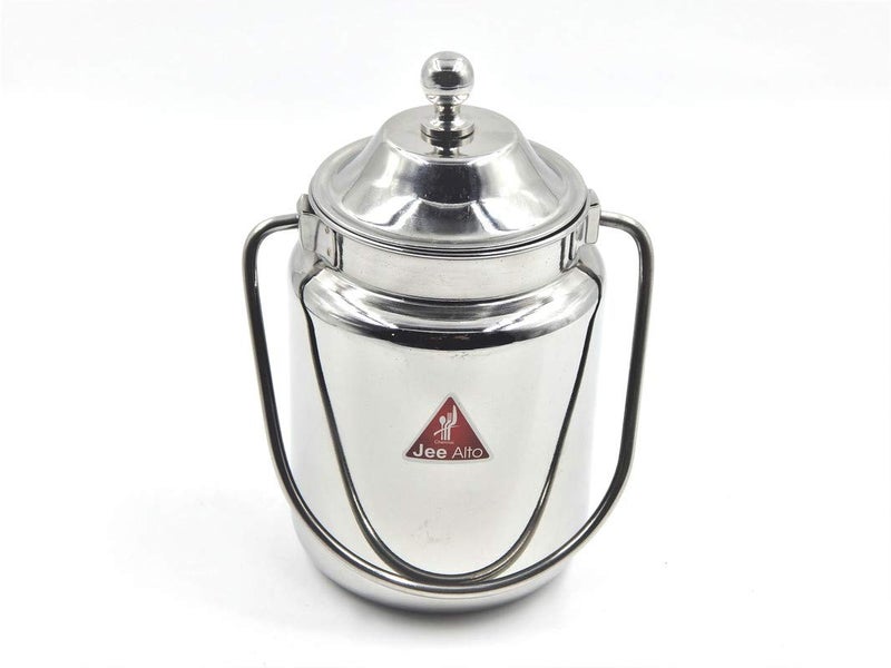 JEE ALTO Stainless Steel MilkGheeOil Storage Container 1000 ml