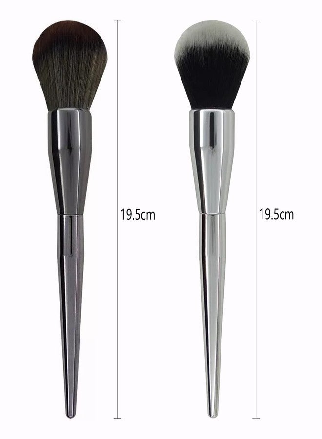 DANNEASY 2pcs Nail Dust Brush Large Powder Brush Luxury Blush Brush Nail Duster Nail Brushes for Cleaning Dust Acrylic Nail Brush Nail Art Brushes Nail Tools - Image 2