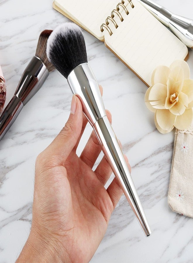 DANNEASY 2pcs Nail Dust Brush Large Powder Brush Luxury Blush Brush Nail Duster Nail Brushes for Cleaning Dust Acrylic Nail Brush Nail Art Brushes Nail Tools - Image 3