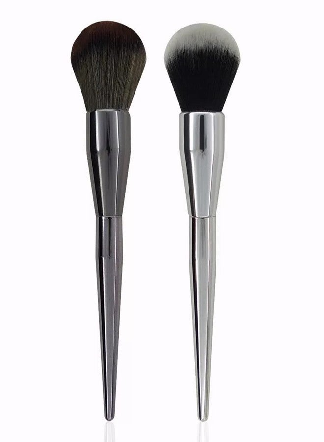DANNEASY 2pcs Nail Dust Brush Large Powder Brush Luxury Blush Brush Nail Duster Nail Brushes for Cleaning Dust Acrylic Nail Brush Nail Art Brushes Nail Tools - Image 1