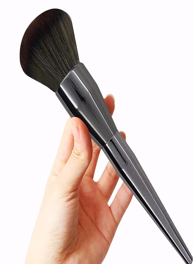 DANNEASY 2pcs Nail Dust Brush Large Powder Brush Luxury Blush Brush Nail Duster Nail Brushes for Cleaning Dust Acrylic Nail Brush Nail Art Brushes Nail Tools - Image 4