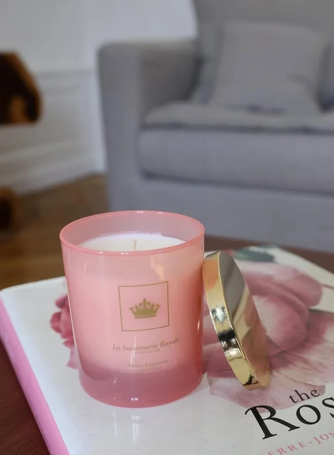 La Savonnerie Royale 200g Colored Collection Candle Pétales d'églantine