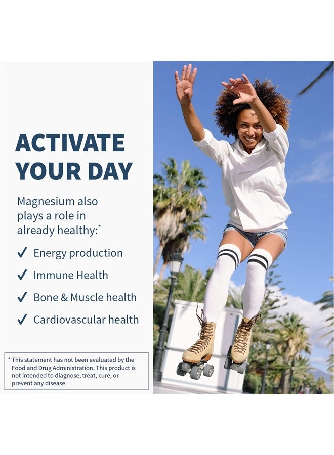 Klaire Labs Magnesium Glycinate Complex - 100mg Bisglycinate Blend to Support Bone Health & Rest - Chelated for Improved Absorption - Gluten-Free & Hypoallergenic (100 Capsules) - Image 4