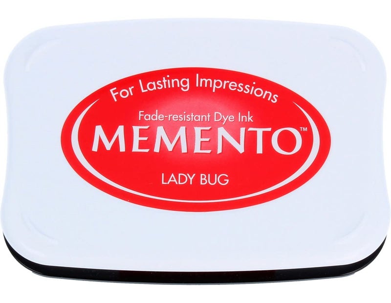 Tsukineko Memento Dye Ink Pad Lady Bug