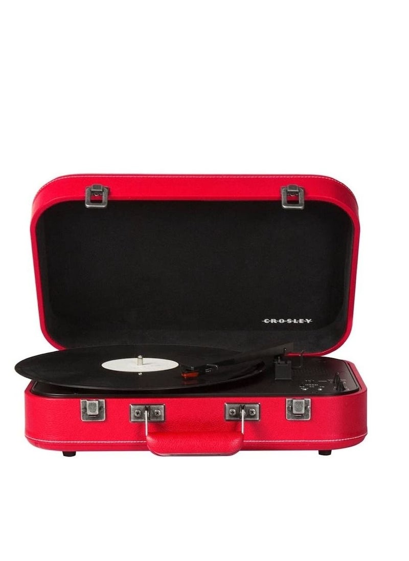 Crosley - Crosley Coupe Bluetooth Turntable - Red - Image 1