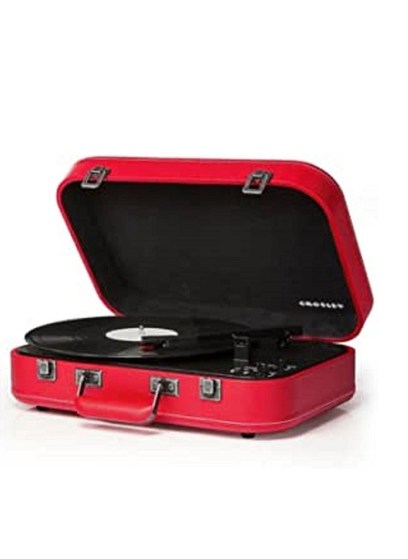 Crosley - Crosley Coupe Bluetooth Turntable - Red - Image 1