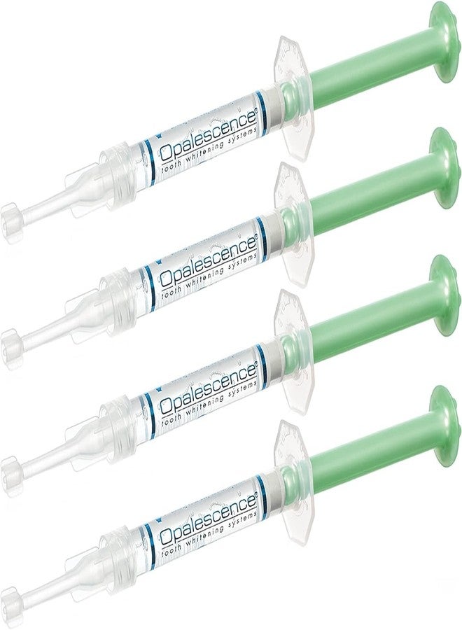 Opalescence 15% Gel Syringes Teeth Whitening Refill Kit - Low Sensitivity (4 Syringes - Cool Mint - Carbamide Peroxide - Made in The USA by Ultradent Tooth Whitening - 5195-2 - Image 1