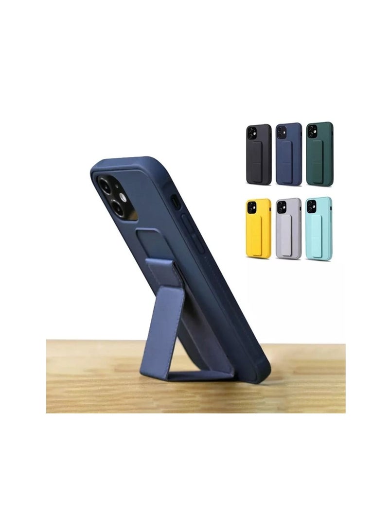 S-TOP Stand Protection Cover for Samsung S20 FE / Navy Color - Image 2