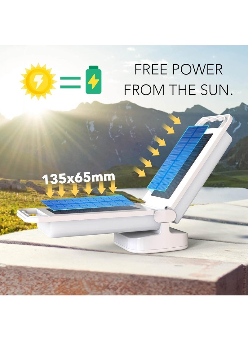 Solar Camping Lights Rechargeable Lantern 4400mAh 80 Hours Battery Life for Tent, Emergency Outages, LED Dimmable Lamp Indoor/Outdoor Use 【Energy Class A】 - Image 2