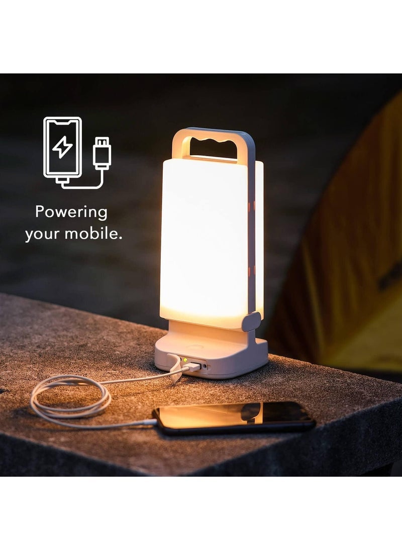 Solar Camping Lights Rechargeable Lantern 4400mAh 80 Hours Battery Life for Tent, Emergency Outages, LED Dimmable Lamp Indoor/Outdoor Use 【Energy Class A】 - Image 3