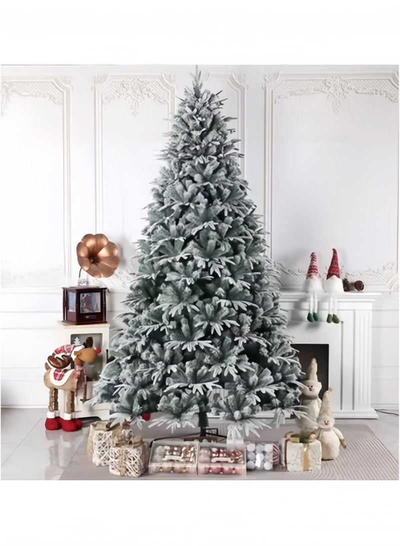 GGEROU أشجار عيد الميلاد الاصطناعية 4 قدم شجرة عيد الميلاد من مادة PE و PVC مع 260 طرف فرع وقاعدة معدنية قابلة للطي - Image 1