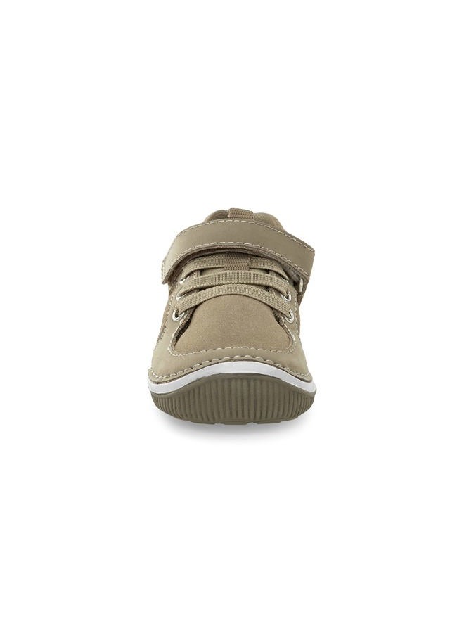 Stride rite Unisex-Child SRT Wes Casual Shoe, Taupe, 8 Wide Toddler - Image 5