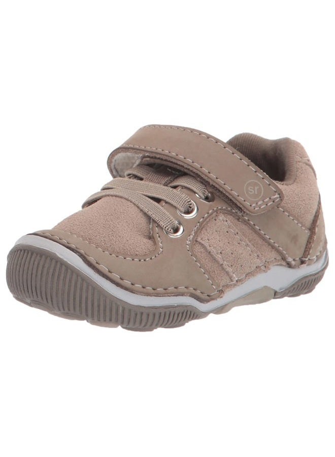 Stride rite Unisex-Child SRT Wes Casual Shoe, Taupe, 8 Wide Toddler - Image 1
