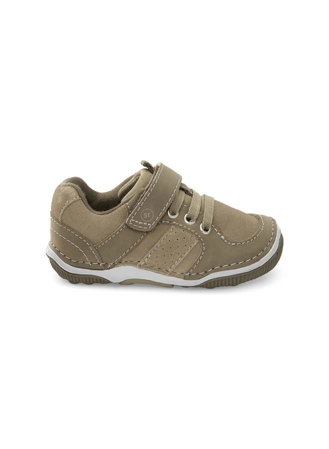Stride rite Unisex-Child SRT Wes Casual Shoe, Taupe, 8 Wide Toddler - Image 2