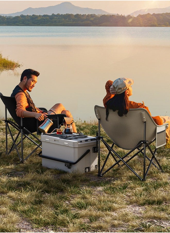 Aoran Portable Outdoor Camping Chair - Compact and Comfortable Backpacking Folding Chair for Hiking, Fishing, Beach, and Picnic  - Image 3