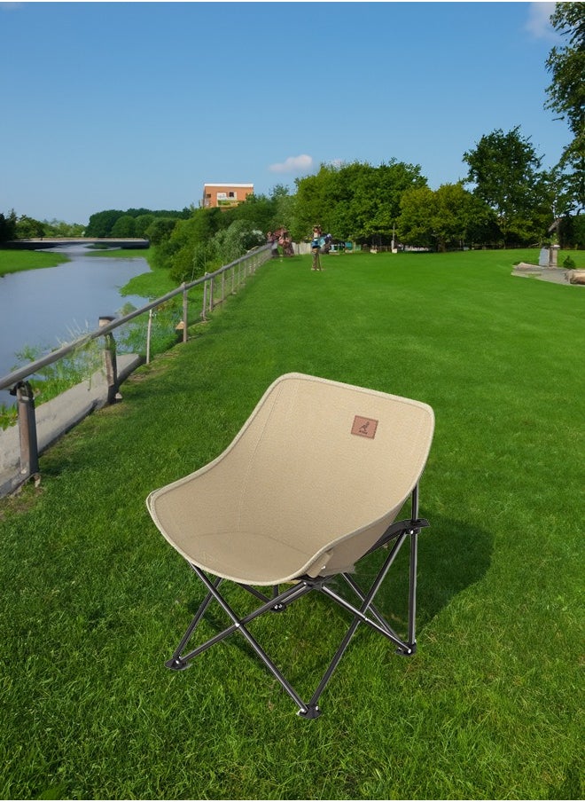 Aoran Portable Outdoor Camping Chair - Compact and Comfortable Backpacking Folding Chair for Hiking, Fishing, Beach, and Picnic  - Image 1
