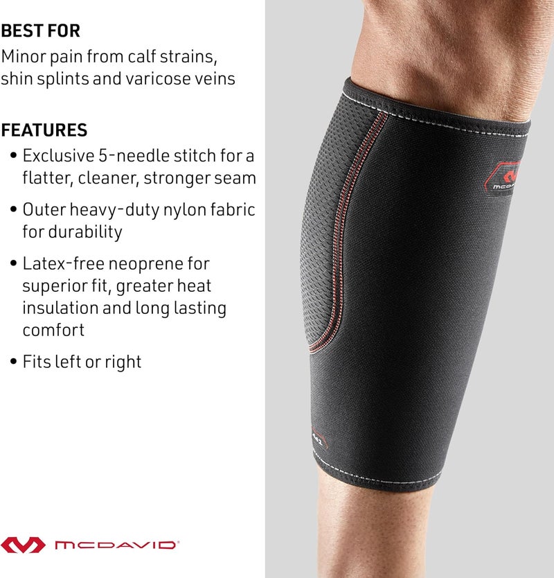 McDavid Del Calf Support Sleeve - Image 4