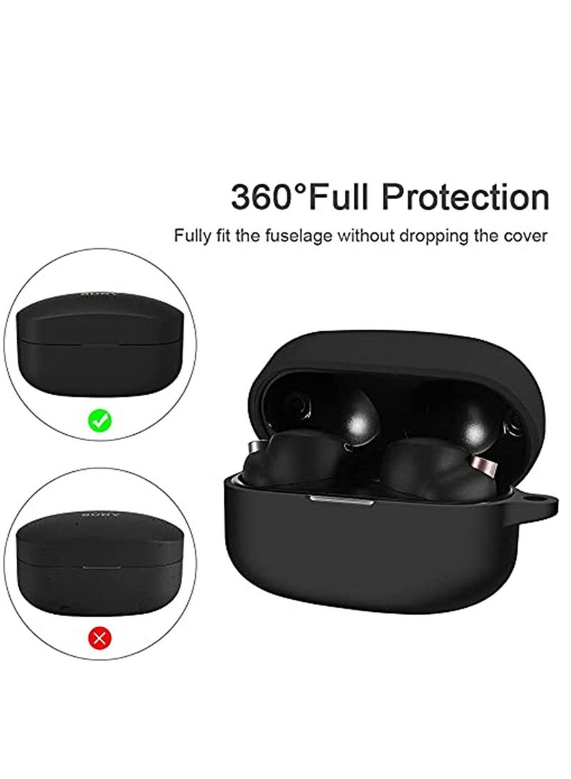 Silicone Case Replacement for Sony WF-1000XM4 Full Body Soft and Flexible Anti-Scratch Shock Resistant Silicone Case  - Image 2