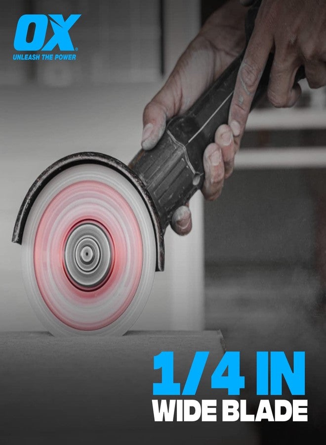 OX Tools OX-PDTP-4.5 Pro Sandwich Double Tuck Pointing 4.5" Diamond Blade - Image 2