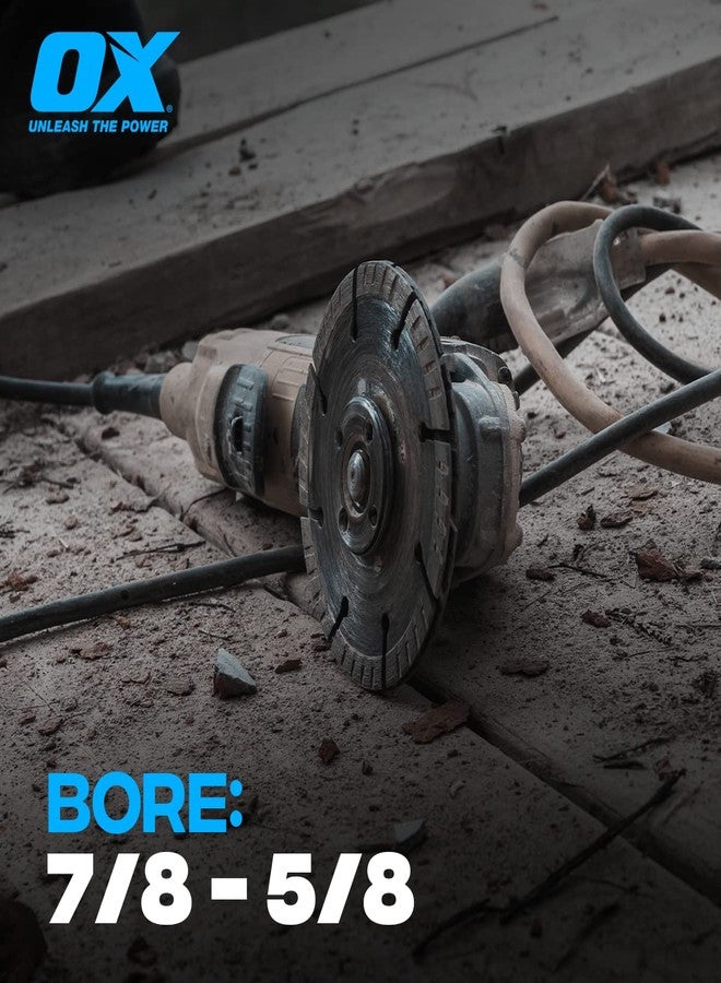 OX Tools OX-PDTP-4.5 Pro Sandwich Double Tuck Pointing 4.5" Diamond Blade - Image 4