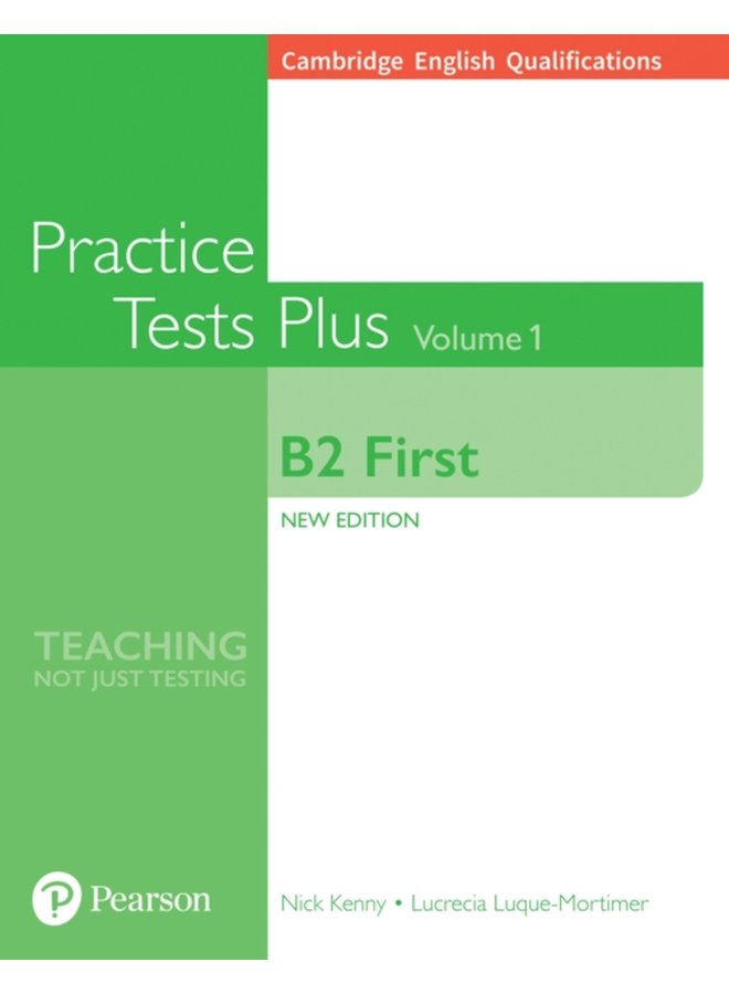 Cambridge English Qualifications B2 First Practice Tests Plus Volume 1 - Paperback