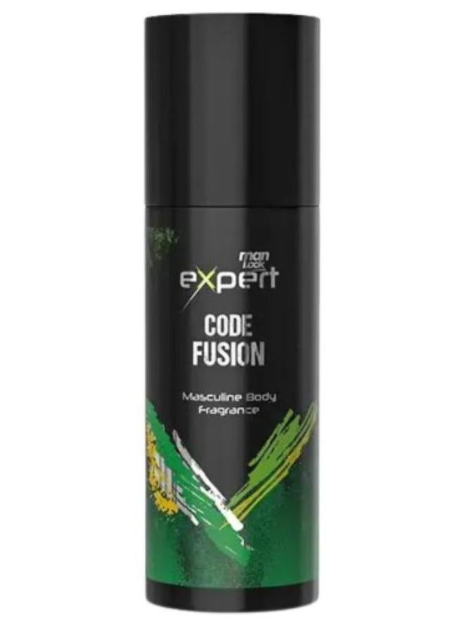 Man Look Expert Masculine Body Fragrance Code Fusion
