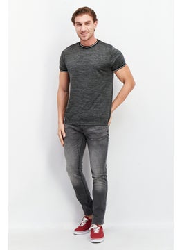 DUCK AND COVER Men Slim Fit Washed Denim Jeans, Grey  - Image 4