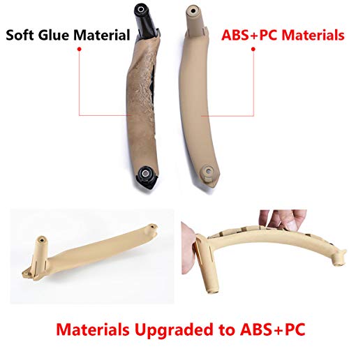 TTCR-II TTCRII Compatible with BMW X5 Door Handle 20072013 E70 for BMW X6 Door Pull Handle 20082014 E71 for Right Passenger Side Beige Right FrontRear - Image 3
