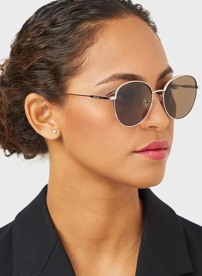 30Sundays Forget  Me  Not Round Sunglasses