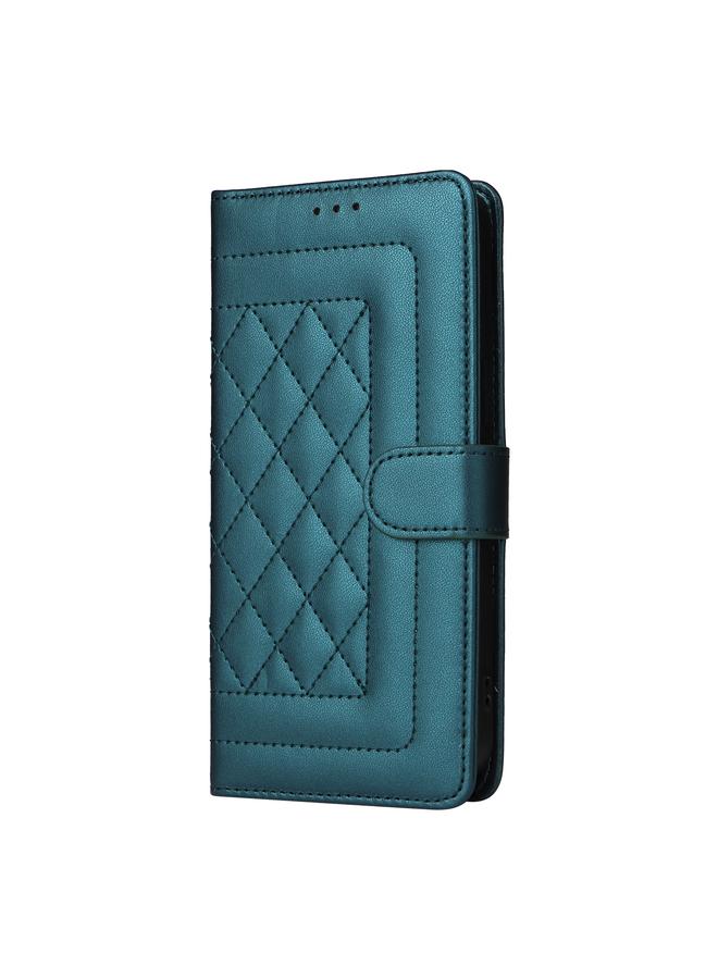 اس-توب جراب هاتف OPPO A15 / A15s جراب هاتف جلدي شبكي ماسي قابل للطي - Image 2
