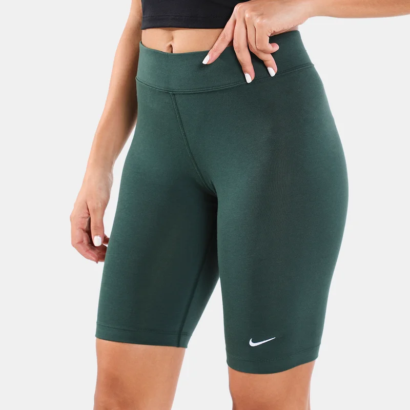Nike Women's Sportswear Essential Mid-Rise Biker Shorts