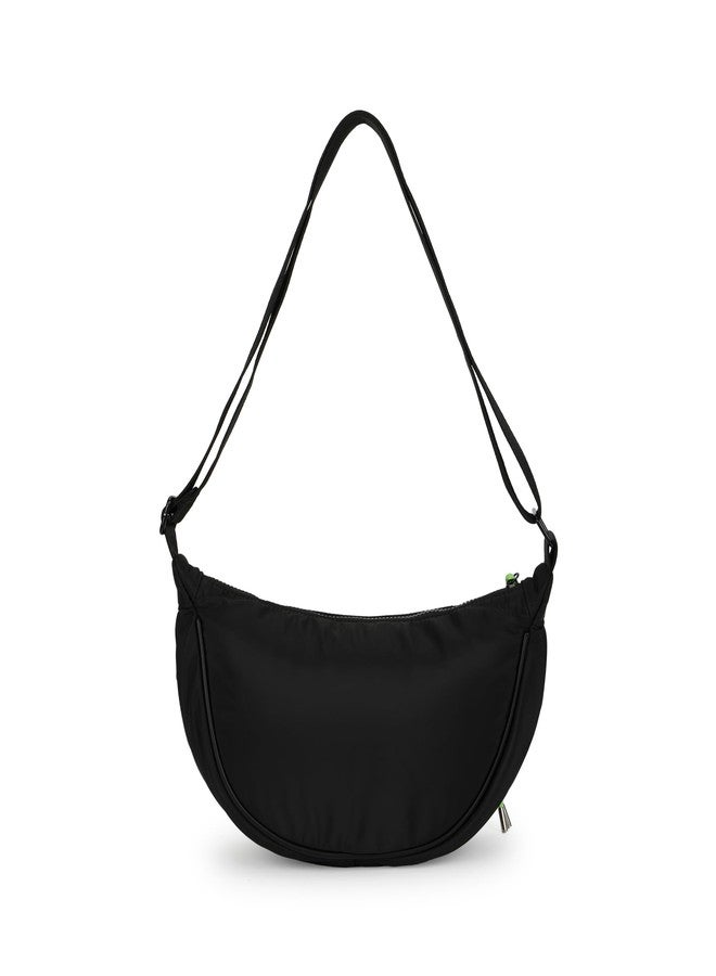 Fastrack Curve Sling | Women’s Nylon Sling Bag | Adjustable Webbing Strap, Spacious Main Compartment & Quick-Access Pockets - Image 5
