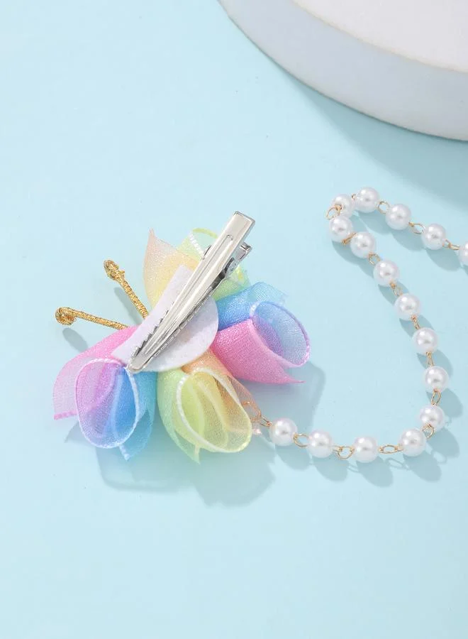 تايك تو Butterfly Chain Hair Clip